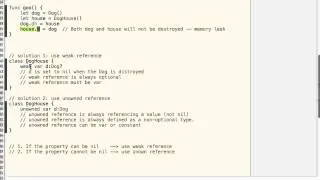 Thumbnail: Swift Programming #22: Automatic Reference Counter