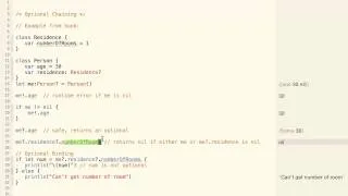 Thumbnail: Swift Programming #19: Optional Chaining