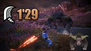 Thumbnail: Rajang in 1 Minute | Rajang Great Sword Solo 1'29 | Monster Hunter World: Iceborne