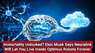 Thumbnail: In 20 Years We'll Upload Our Minds to Robots and LIVE FOREVER – Neuralink + Optimus Exposed!