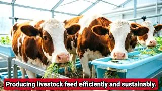 Thumbnail: Producing livestock feed efficiently and sustainably.