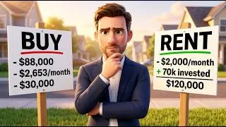 Thumbnail: Renting vs. Buying: The Hidden Math Behind the "American Dream"