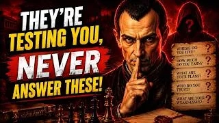 Thumbnail: 5 Questions You Must Never Answer (Don't Trust Them) – Machiavelli.