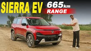 Thumbnail: 2026 Tata Sierra EV 75kWh QWD || Most Practical 4x4 Electric SUV Detailed Review || Borndrive
