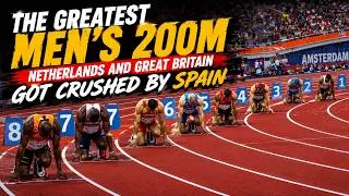 Thumbnail: Spain SHOCKED Everyone! Hortelano DESTROYED the 200m Final!