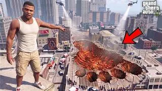 Thumbnail: 😱Franklin Found BIGGEST FOOTPRINT of A Mysterious Monster In GTA 5!