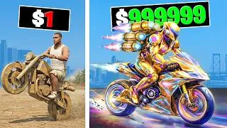 Thumbnail: $1 to $1,000,000,000 SUPER BIKE in GTA 5