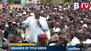 Thumbnail: ''RAIS, SISI TUKO NYUMA YAKO'' GOV MALOMBE ASSURES PRESIDENT RUTO IN KITUI!!