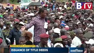Thumbnail: ''TUMEDANGANYWA KWA MUDA MREFU SANA HAPA UKAMBANI'' CS MUTUA TELLS PRESIDENT RUTO FACE TO FACE!!