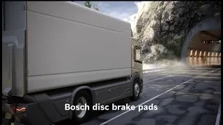 Thumbnail: Bosch disc brake pads: Now also for commercial vehicles | Bosch