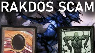 Thumbnail: BACK IN BLACK! Vintage Rakdos Scam. NYSE Open Deck MTG