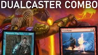 Thumbnail: DOUBLE SPELLS, INFINTE CREATURES! Legacy Izzet Dualcaster Mage Wizards Combo Control. MTG