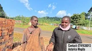 Thumbnail: 2nd year University Student making bricks to Raise school fees. 