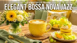 Thumbnail: Elegant Coffee Jazz ☕ Cozy Bossa Nova Music for Relaxing Cafe Moments