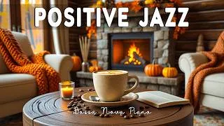 Thumbnail: Positive Autumn Jazz 🍂 Relaxing Coffee Jazz & Bossa Nova Instrumental for Stress Relief