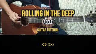 Thumbnail: Rolling In The Deep - Adele | Easy Guitar Tutorial
