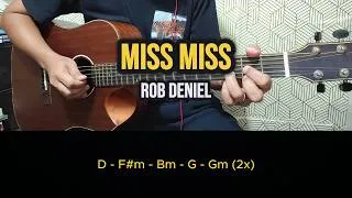 Thumbnail: Miss Miss - Rob Deniel | Easy Guitar Tutorial