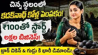 Thumbnail: కడక్నాథ్ కోళ్ల పెంపకం నిజంగా లాభమా? | ₹1200/Kg Black Chicken Farming 2026 | Sirisha Kandula
