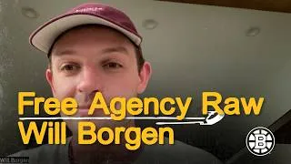 Thumbnail: Will Borgen talks with the media for the first time as a Bruin