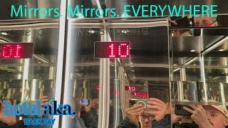Thumbnail: MIRRORED CABS! TK Traction Elevators @ Hotel Aka Back Bay Boston MA