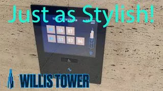 Thumbnail: EPIC Otis Elevonic 411M Compass 360 Mid High rise elevators (81-87) @ Willis Tower - Chicago IL