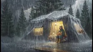 Thumbnail: CRAZIEST STORM I EVER MET‼️Camping in Torrential Rain, Windstorm and Thunderstormm