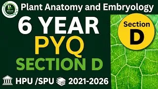 Thumbnail: Bota 201 Plant anatomy and Embryology Section D (2021-2026)