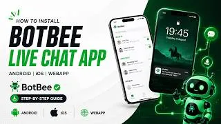 Thumbnail: How to Install BotBee Live Chat App | Manage WhatsApp, Instagram & More in One App! 🔥 #whatsappapi