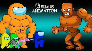 Thumbnail: Super Among Us Vs. Giant Tung Tung Tung Sahur - ITALIAN ANIMALS | Among Us Funny Animation