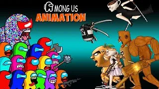 Thumbnail: Top Among Us Vs. Top 10 ITALIAN BRAINROT Animals | Phase 2 | Among Us Funny Animation