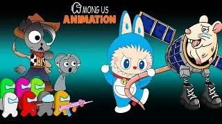 Thumbnail: Among Us Vs. LABUBU | Help The Rat Dance | Among Us Funny Animation