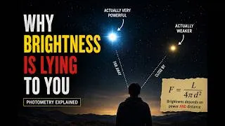 Thumbnail: Why Brightness Is Lying to You | Photometry | Astrophysics for Beginners