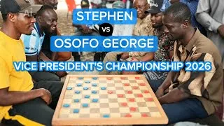 Thumbnail: Stephen Vs Osofo George. Vice President's Championship 2026. Semi-finals