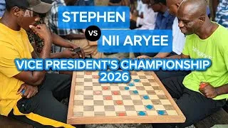 Thumbnail: Nii Aryee Vs Stephen. Vice President's Championship 2026. Round Of 16 