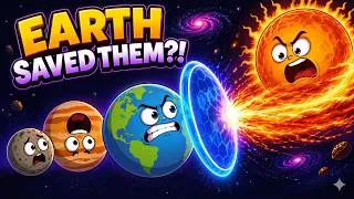Thumbnail: Earth's Invisible Shield Saves Us Every Day! 🤯🧲