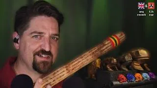 Thumbnail: ASMR Frog Guiro 🐸 Rainforest Soundscape (No Talking)