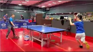 Thumbnail: Lingshaui Meng - Forehand Loop Pivot & Wide Forehand
