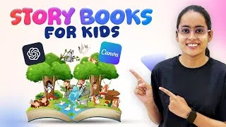 Thumbnail: Create a Storybook Using Free Ai Tools - ChatGPT & Canva | Amazon KDP eBook