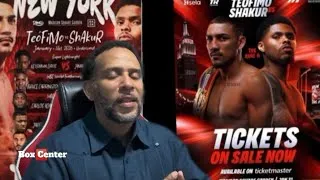 Thumbnail: Box Center the Show (pt2)! Teofimo Lopez vs Shakur Stevenson is on the way, JSmiff talks about it!