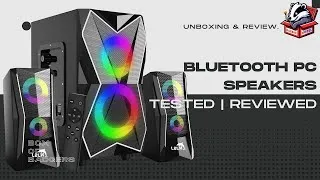 Thumbnail: Unboxing & Review  NJSJ 2 1 Bluetooth PC Speakers with Subwoofer & LED   Heavy Bass Gaming Sound!