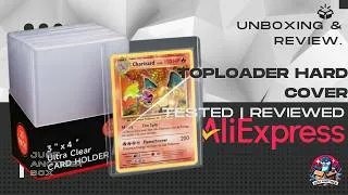 Thumbnail: Aliexpress Toplaoder, Protect Your Collection! 3"x4" Hard Card Sleeves Review 🃏