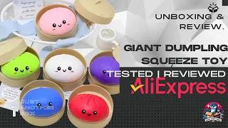 Thumbnail: AliExpress Finds: 11 Styles Giant Dumpling Squeeze Toy! 🥟