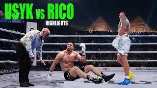 Thumbnail: Oleksandr Usyk vs Rico Verhoeven | Knockouts🥊| Full Fight Highlights | History Under the Pyramids!