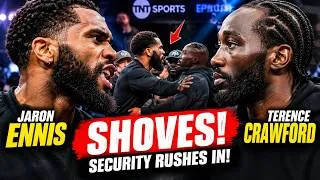 Thumbnail: JARON ENNIS SHOVES TERENCE CRAWFORD! Security RUSHES IN After Heated Face-Off
