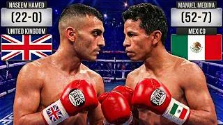 Thumbnail: ⚡️ Naseem Hamed (UK) vs Manuel Medina (Mexico) | KNOCKOUT, Full Fight Highlights, HD