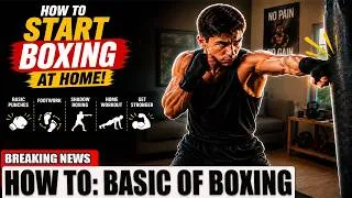 Thumbnail: Learn Boxing at Home: The Ultimate Beginner Training Guide: How to start Boxing at home
