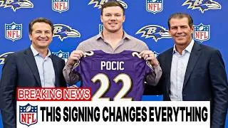 Thumbnail: Ravens Sign Ethan Pocic to Protect Lamar Jackson—and This Move Could Save Their Season