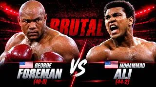Thumbnail: BRUTAL Fight That Shocked The World | George Foreman vs Muhammad Ali