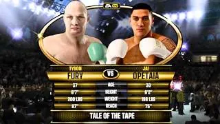Thumbnail: Tyson Fury vs Jai Opetaia FULL FIGHT | Fight Night Forever AI Simulation Gameplay (CPU vs CPU)