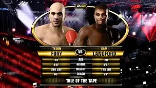 Thumbnail: Tyson Fury vs Sam Langford FULL FIGHT | Fight Night Champion AI Simulation Gameplay (CPU vs CPU)